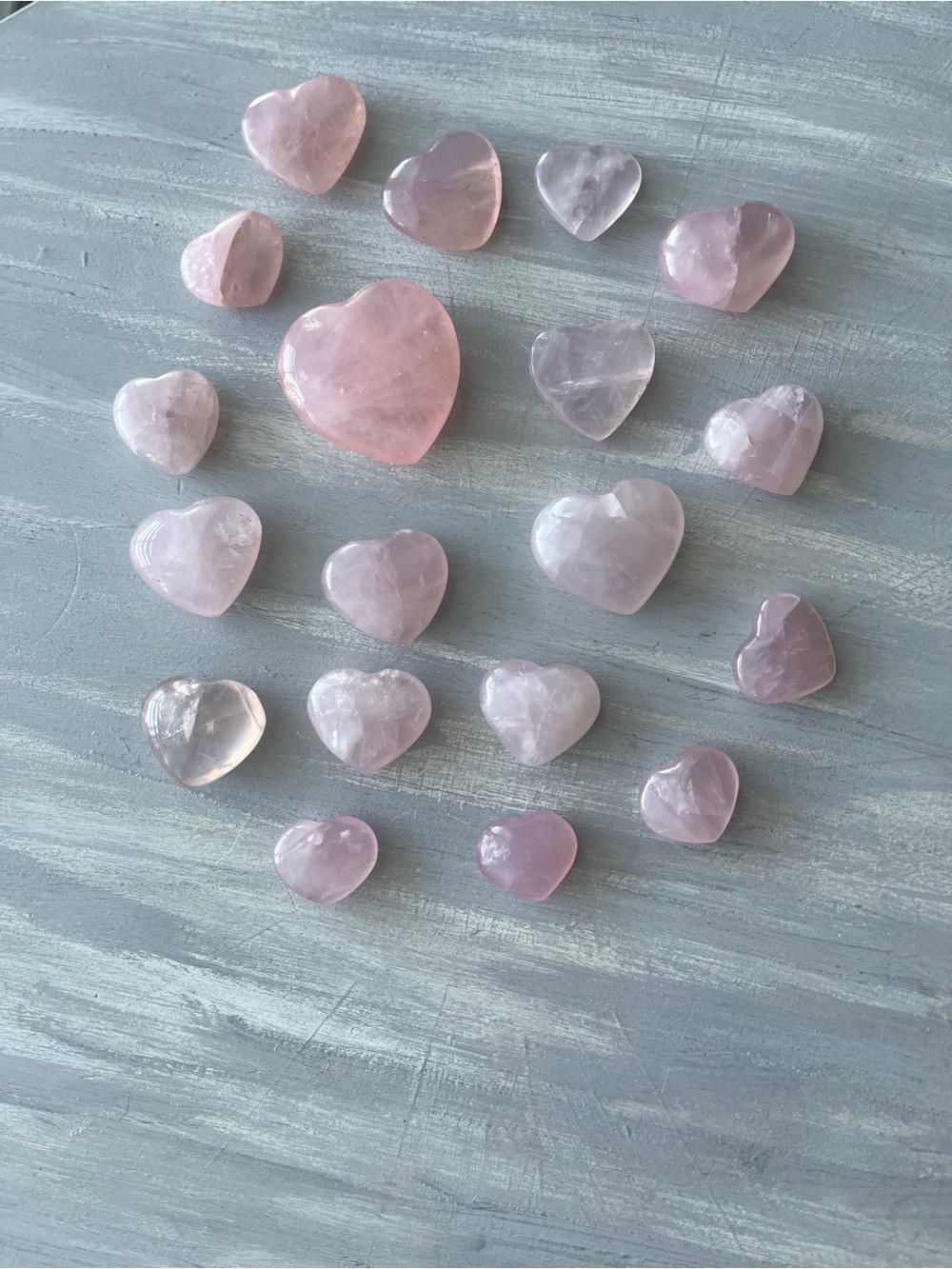 Rose quartz heart - Picture 5 of 5